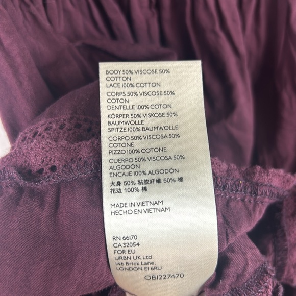 Perfect FREE PEOPLE Sunny Days Ahead Ruffle Crop Top small - Picture 8 of 8